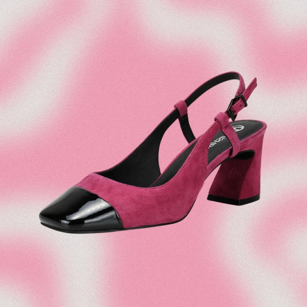 Pink Wishbone Dora Heels – Size 7 | Never Worn